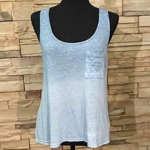 Vans Blue Ombré Tank Top, Women's Size Large